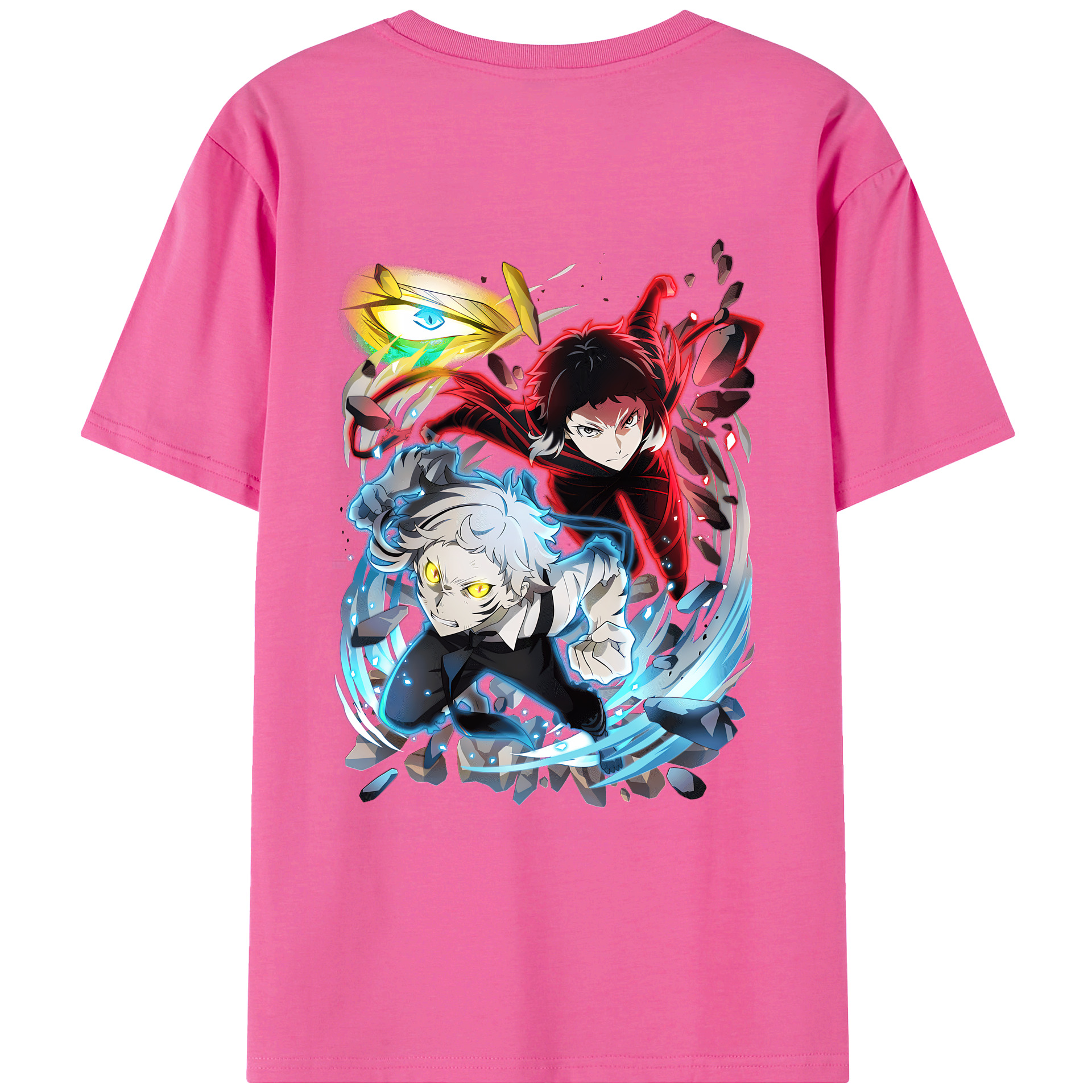 （画像用） 文豪ストレイドッグス Bungo Stray Dogs レディース半袖Tシャツ(バックプリント)